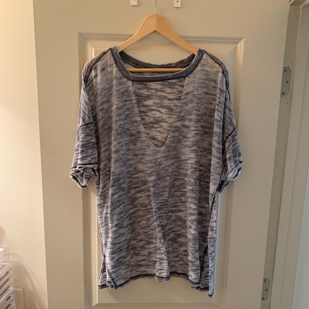Free People Cutout T-shirt